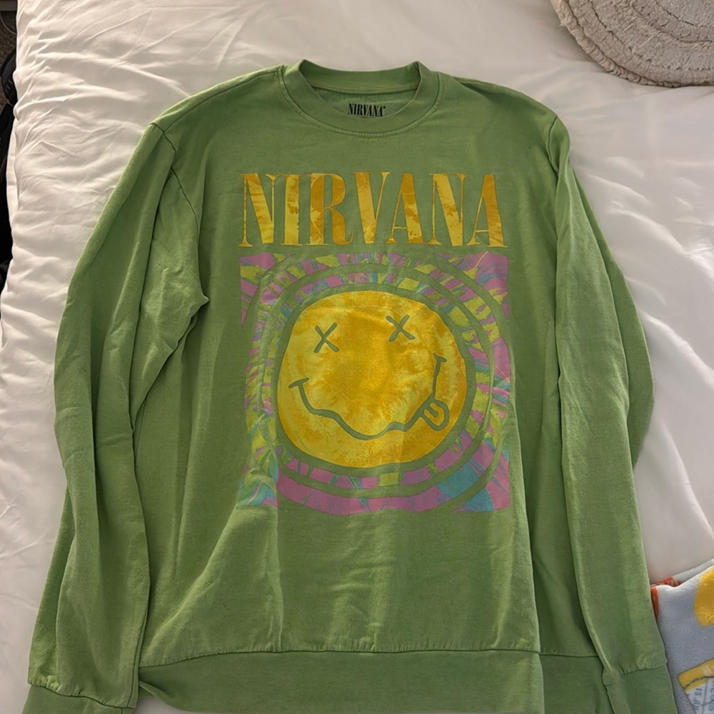 Green Nirvana Sweatshirt